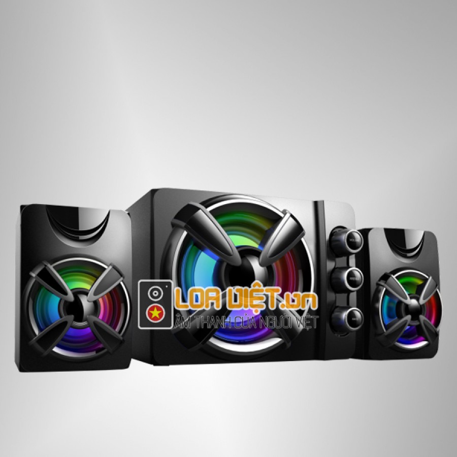 Loa Bluetooth Bosston T1650-BT 2.1 Đèn Led RGB